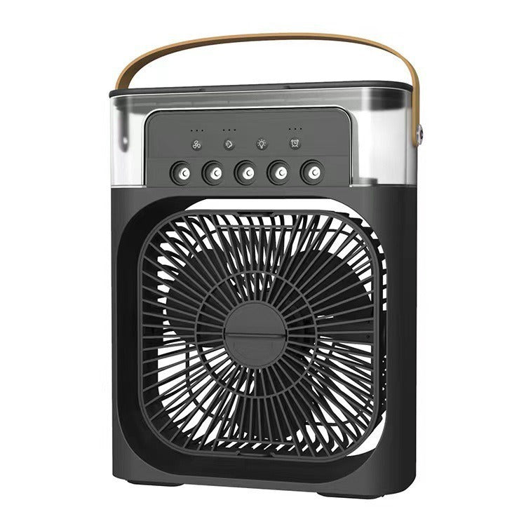 USB Humidifying Spray Fan Portable Desktop Cooler