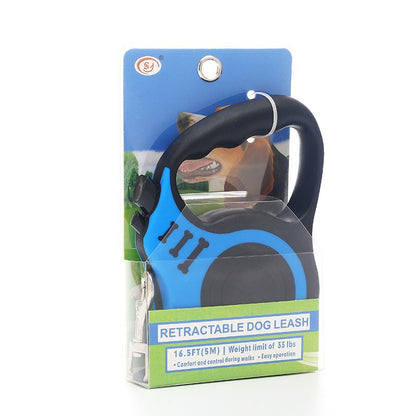 Automatic Retractable Dog Leash with Comfort Grip