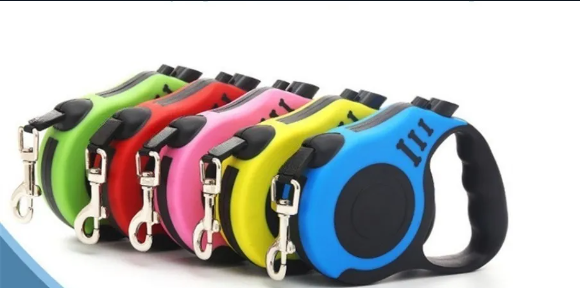 Automatic Retractable Dog Leash with Comfort Grip