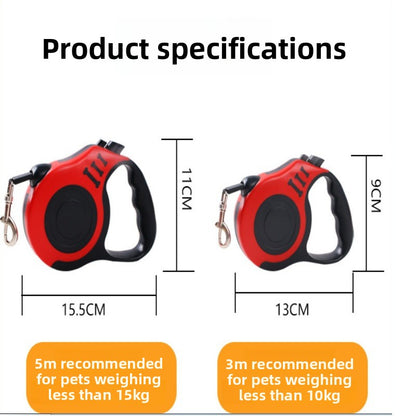 Automatic Retractable Dog Leash with Comfort Grip