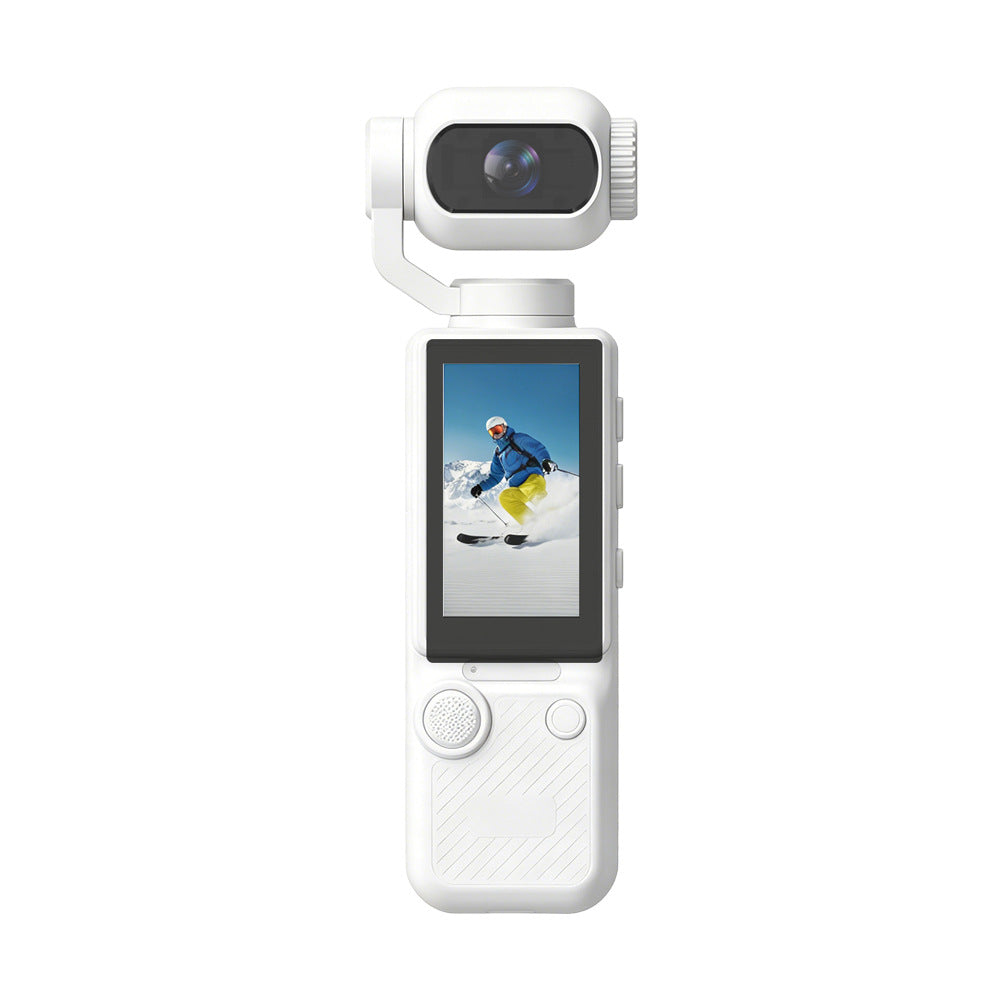 Pocket Action Camera with Rotating Screen WiFi 2.0 LCD Dual Anti-Shake Handheld Recorder