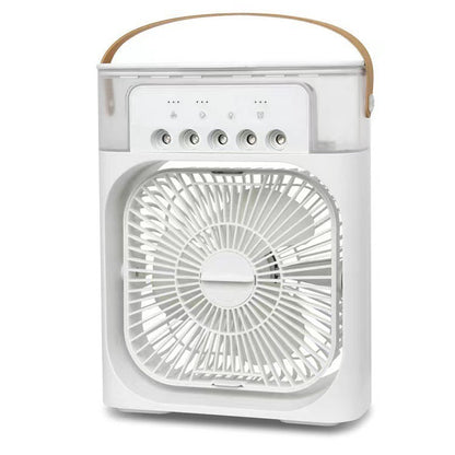 USB Humidifying Spray Fan Portable Desktop Cooler