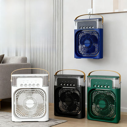 USB Humidifying Spray Fan Portable Desktop Cooler
